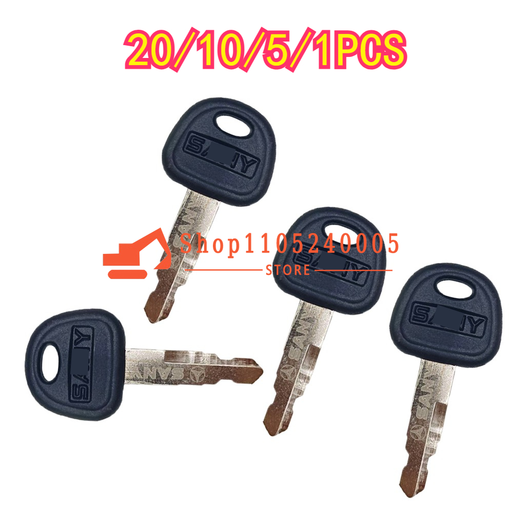 Brand Heavy Equipment - 20/10/5/1PCS Brand New Ignition Keys for