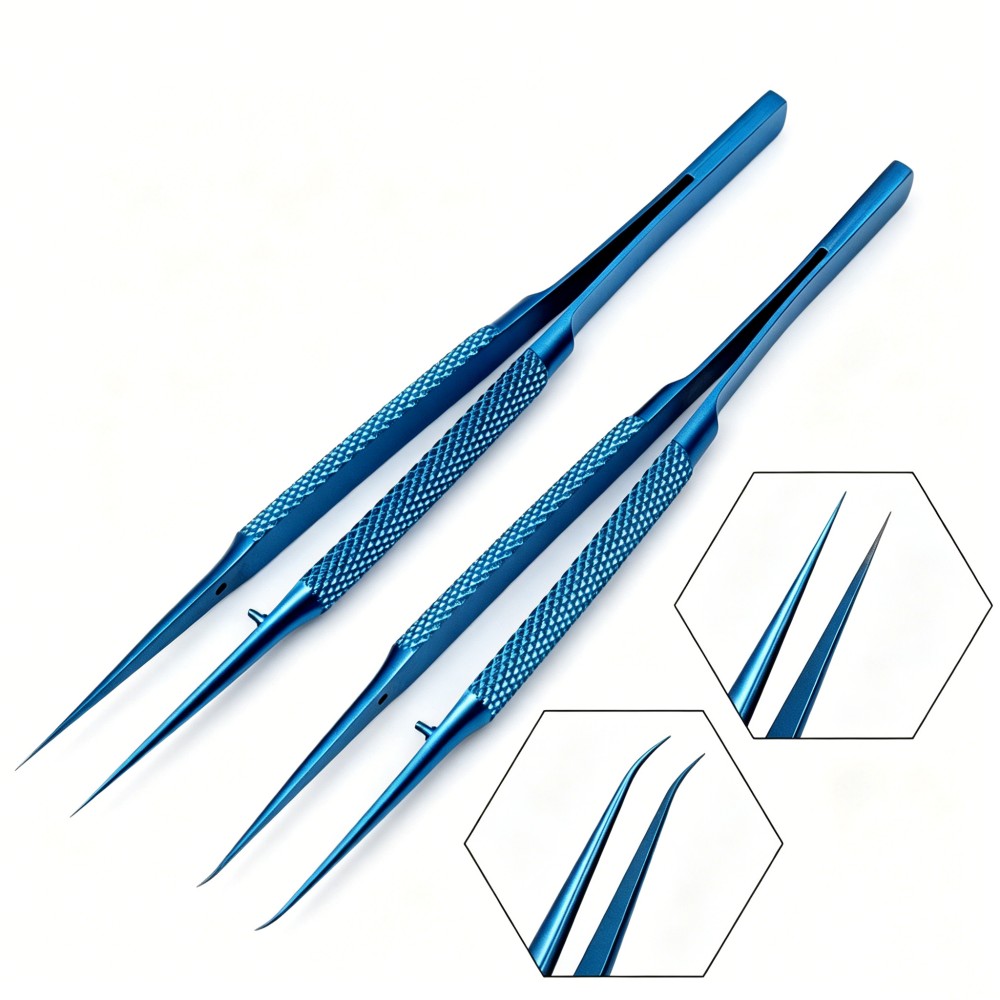 Magnetic Drill Press - 1pc Titanium Alloy Anti-Magnetic Tweezers for