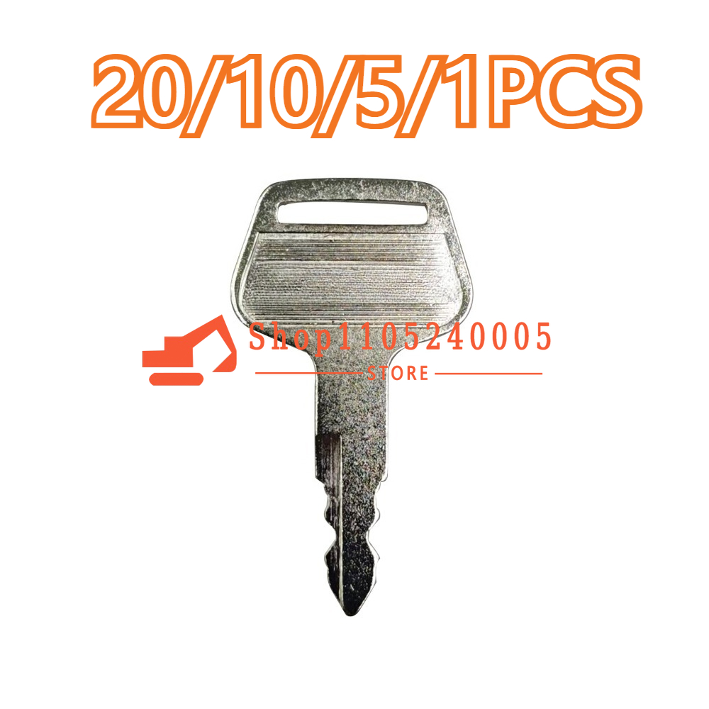 Brand Heavy Equipment - 20/10/5/1PCS Brand New Excavator Ignition Keys