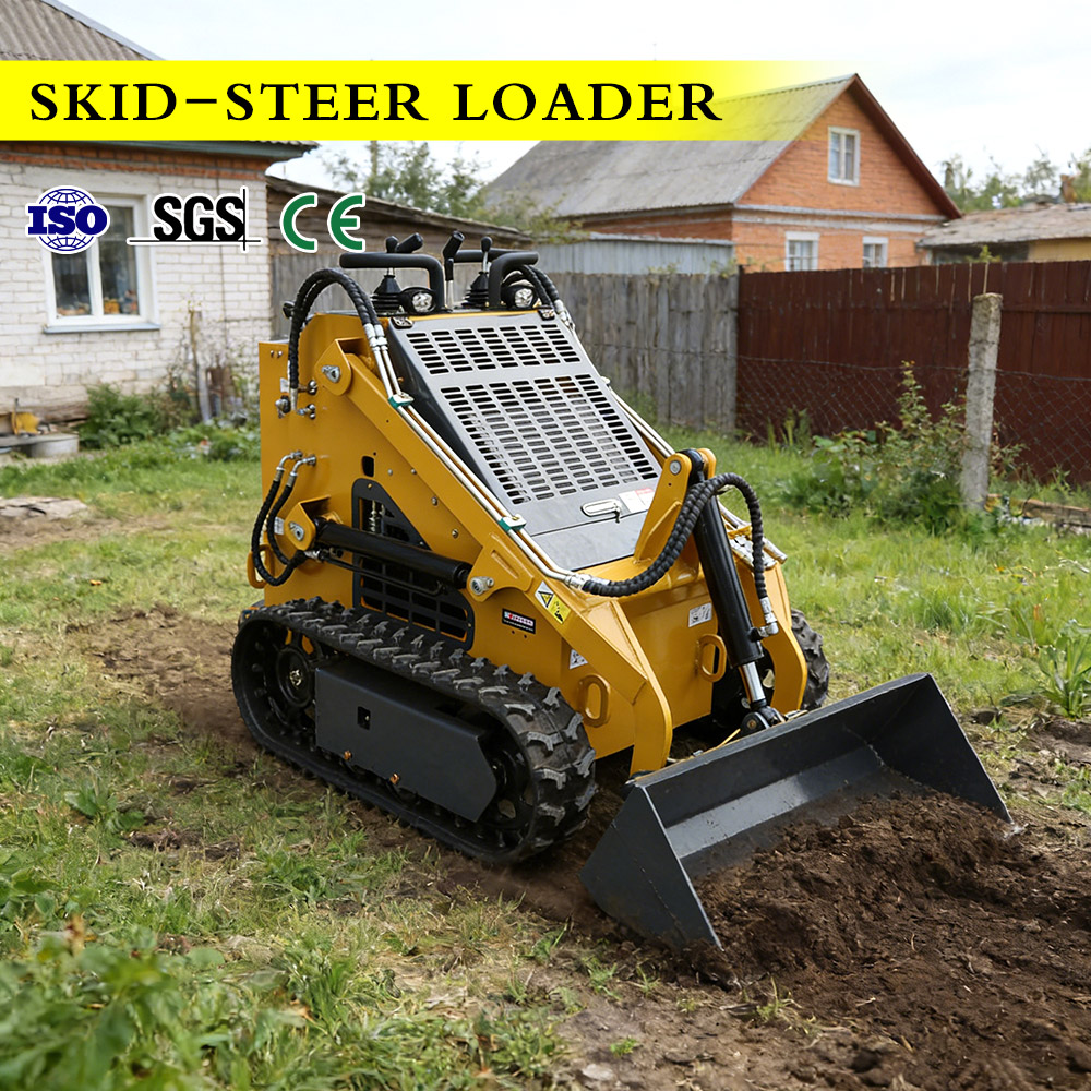 Brand Heavy Equipment - Heavy Skid Steer With Attachment Compact