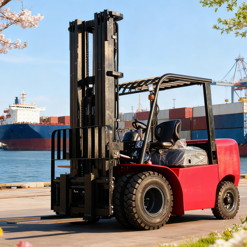 Heavy Duty 8 Ton Diesel Forkli - Heavy Equipment Forklift review and price