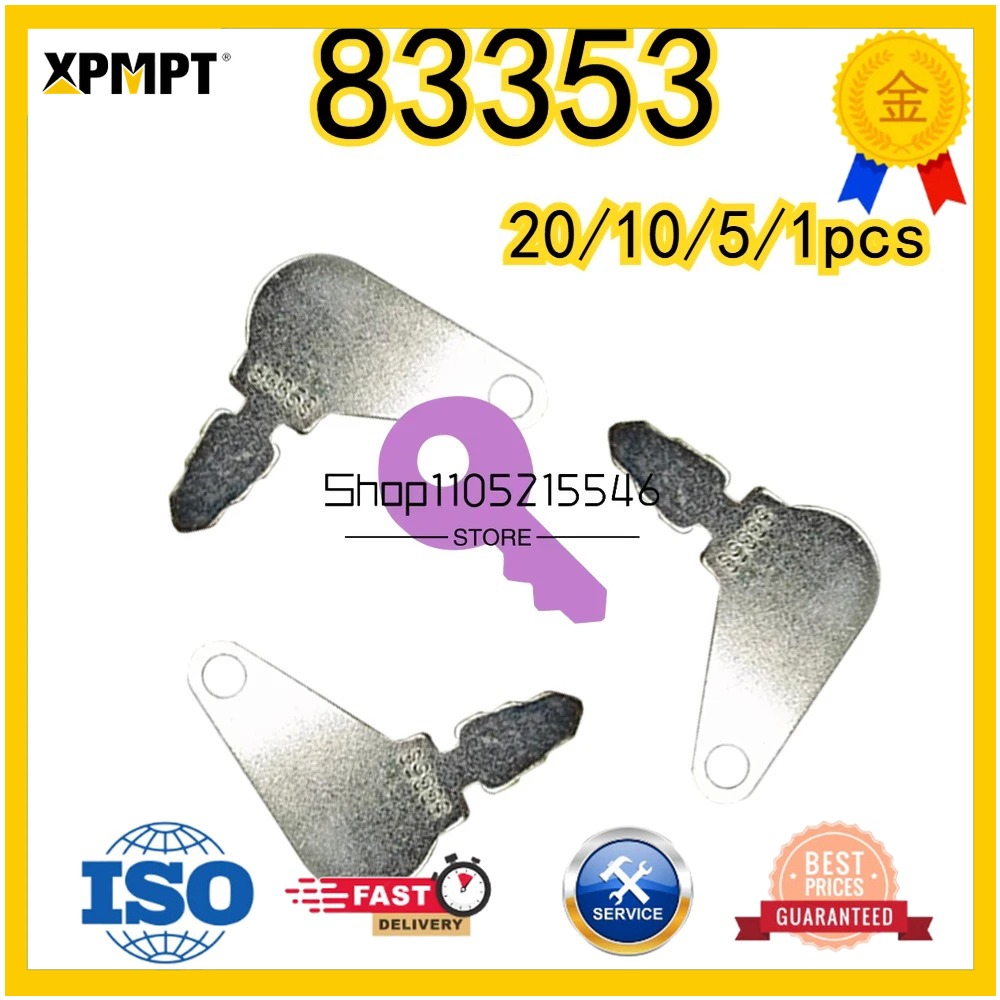 20/10/5/1pcs New 83353 Keys fo - Heavy Equipment Key Set review and price