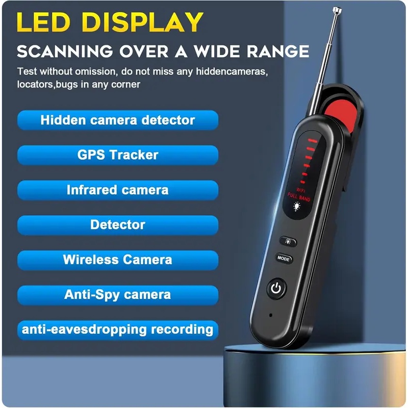 Hidden Camera Detector 2026 Po - Heavy Equipment Gps Tracker review and price
