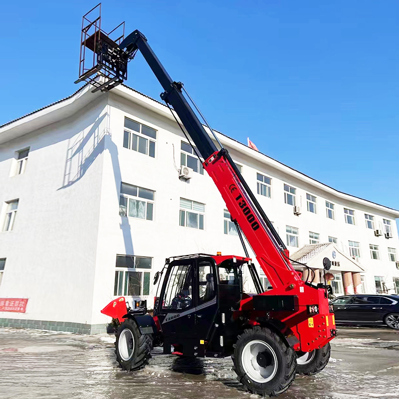 Heavy Duty 7M Reach Telehandle - Heavy Equipment Forklift review and price