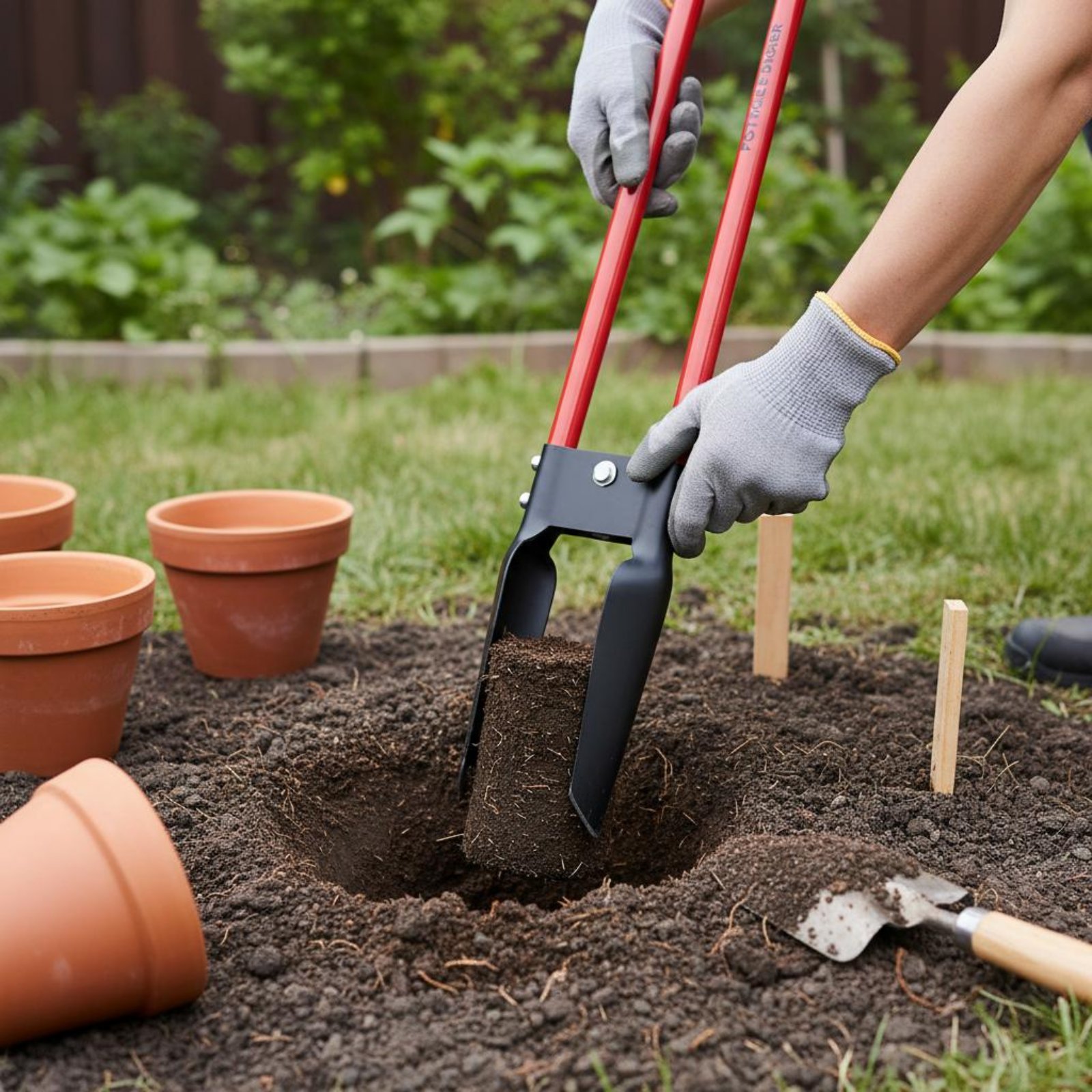 2 Pieces Post Hole Digger Toug - Post Hole Digger review and price