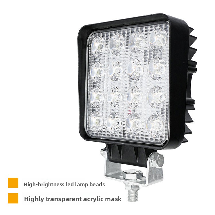 48W 16LED 4 Inch 12V 24V LED W - Heavy Equipment Forklift review and price
