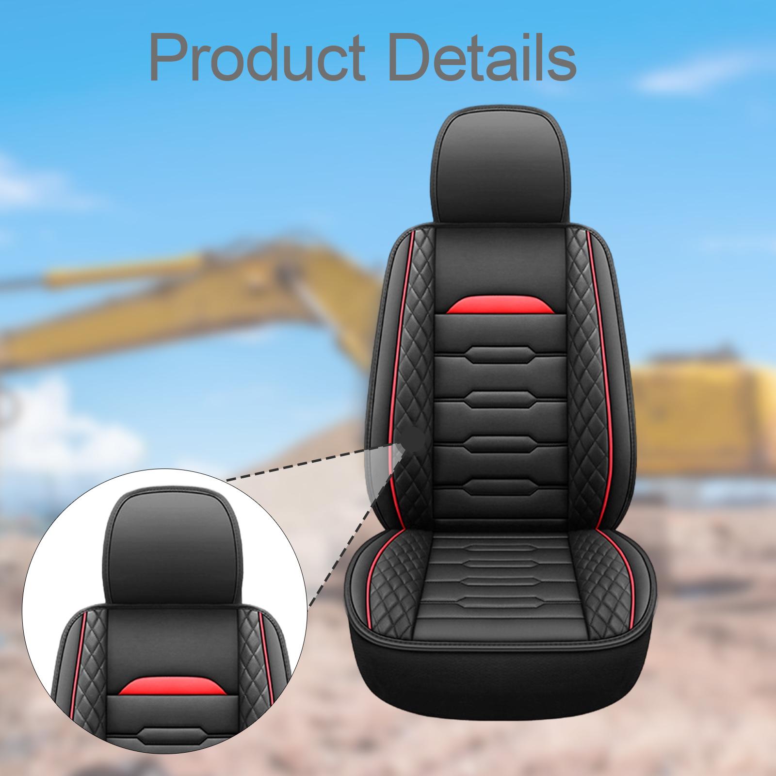PU Leather Excavator Seat Cush - Heavy Equipment Forklift review and price