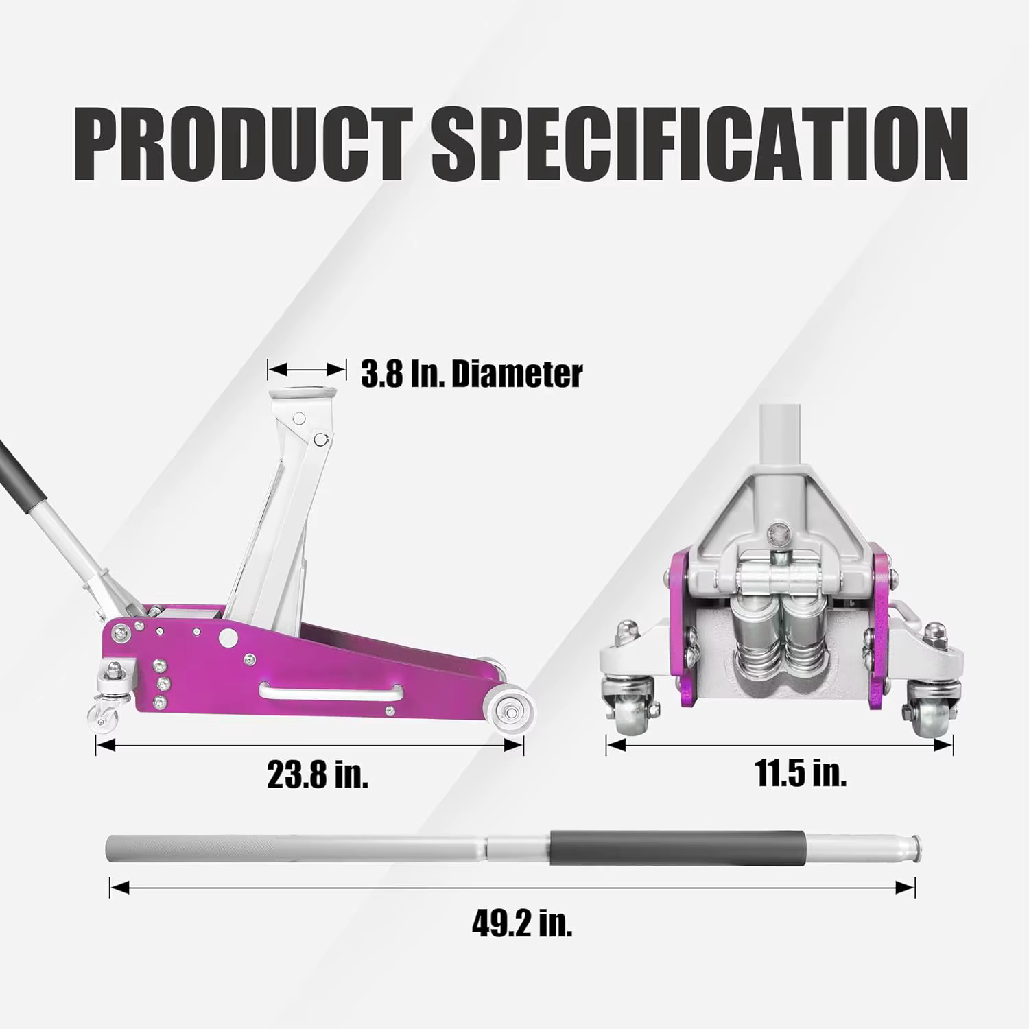 1.5 Ton Low Profile Aluminum S - Hydraulic Floor Jack review and price