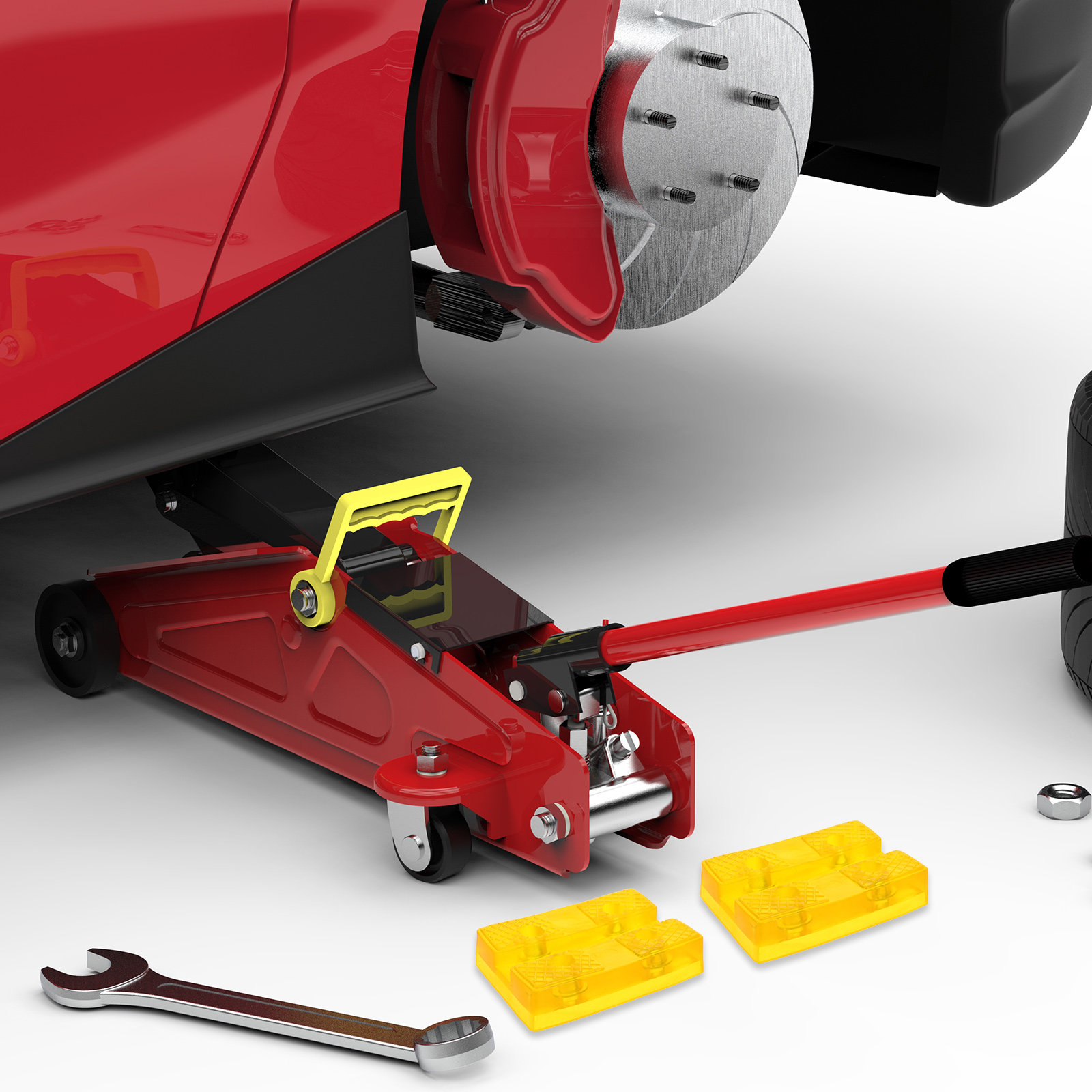 4Pcs Rubber Pad for Pinch Weld - Hydraulic Floor Jack review and price