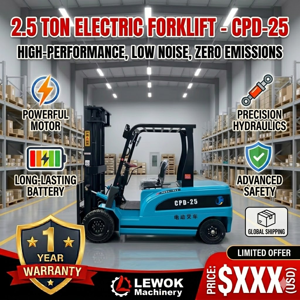 Electric Forklift Pallet Stack - Heavy Equipment Tires review and price