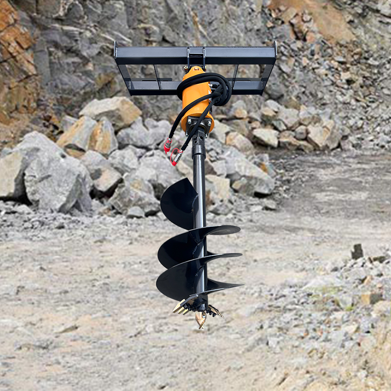Mini Skid Steer Attachment Eff - Post Hole Digger review and price