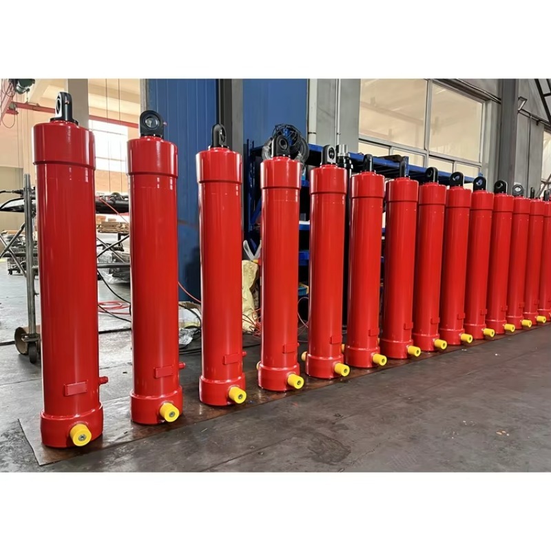 Telescopic Hydraulic Cylinder  - Dump Truck Heavy Equipment review and price