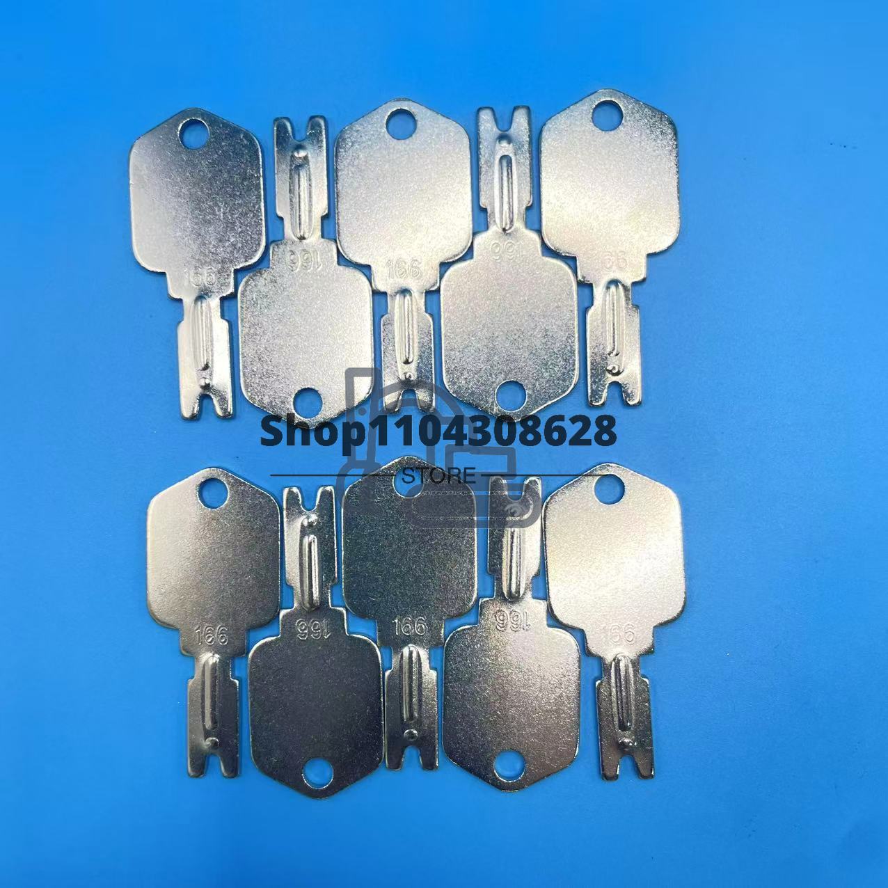 10PCS 166 Ignition Keys Forkli - Heavy Equipment Forklift review and price