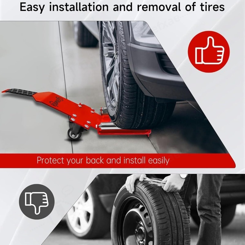 Portable Heavy Duty Tire Jack  - Heavy Equipment Tires review and price