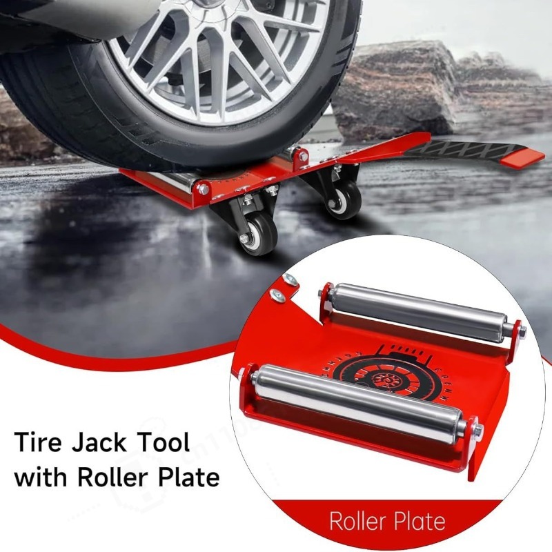 Portable Heavy Duty Tire Jack  - Heavy Equipment Tires review and price