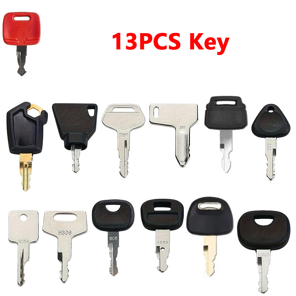 13PCS Construction Machinery I - Heavy Equipment Key Set review and price
