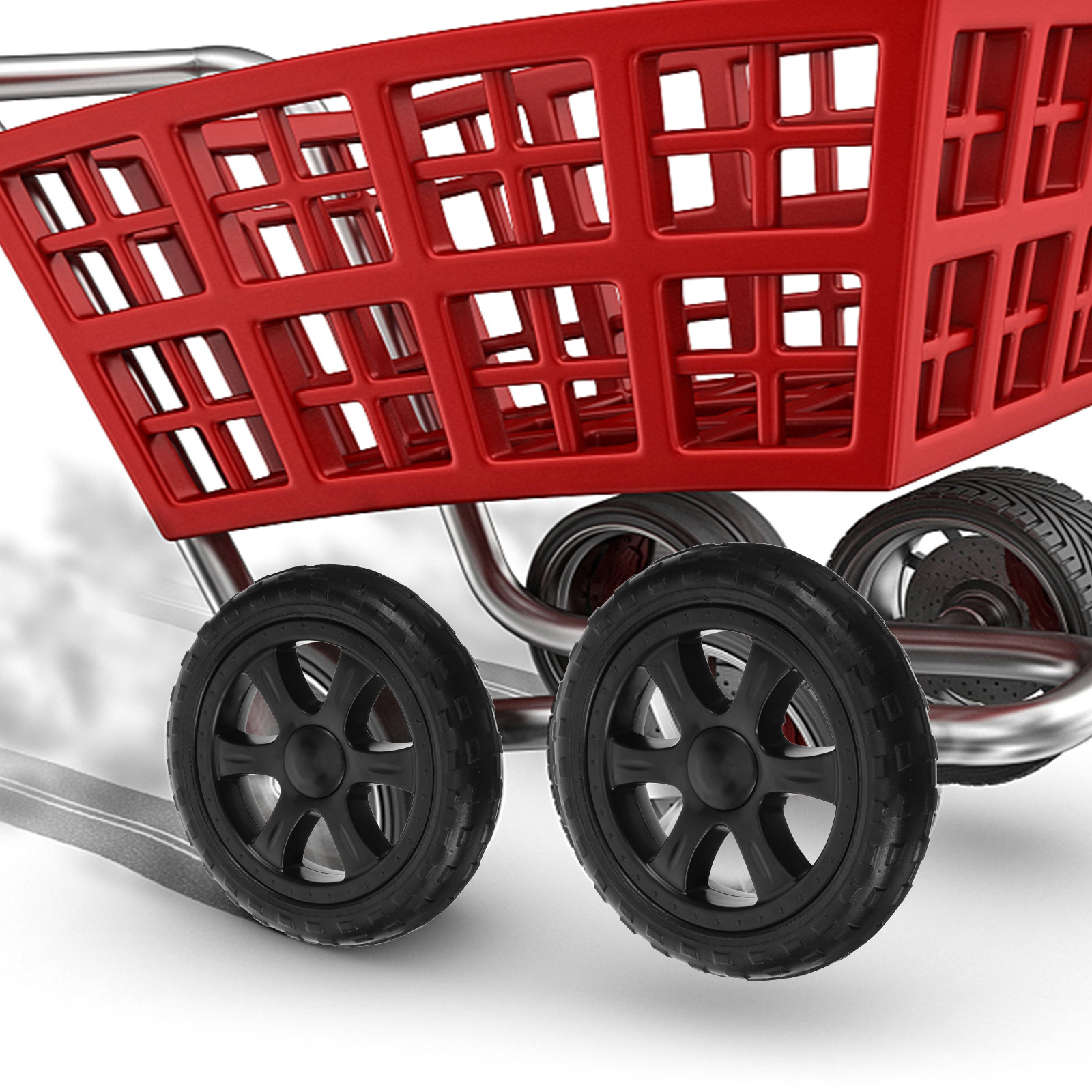 2Pcs Replacement Shopping Cart - Heavy Equipment Tires review and price