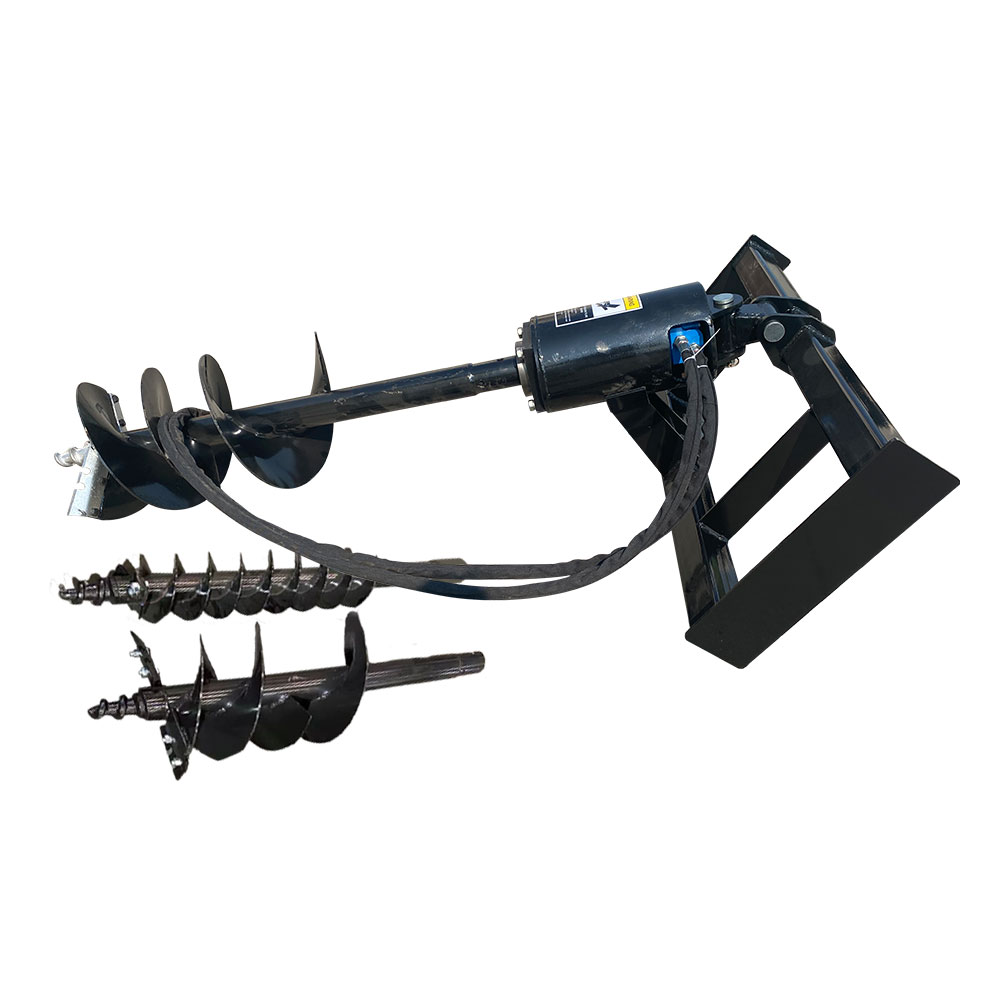 Hydraulic Skid Steer Attachmen - Post Hole Digger review and price