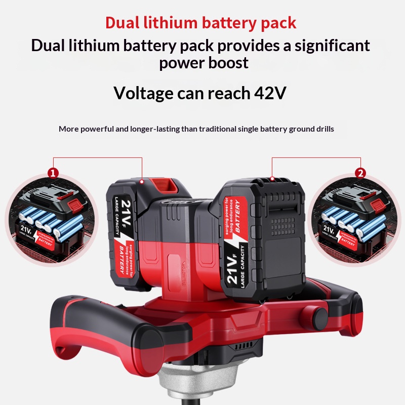 21v Lithium Battery Electric G - Post Hole Digger review and price