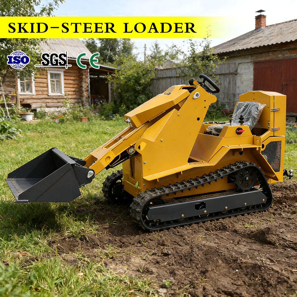 Heavy Skid Steer With Attachme - Brand Heavy Equipment review and price
