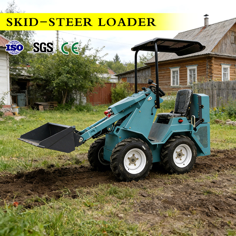 Heavy Skid Steer With Attachme - Brand Heavy Equipment review and price
