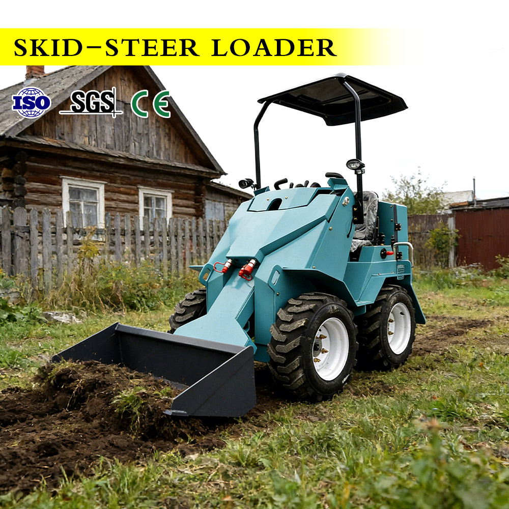 Heavy Skid Steer With Attachme - Brand Heavy Equipment review and price