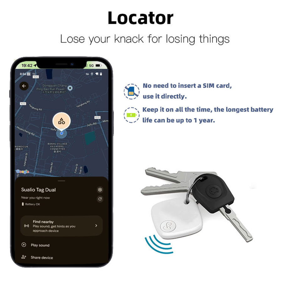 IOS Android Bluetooth Mini Tra - Heavy Equipment Gps Tracker review and price