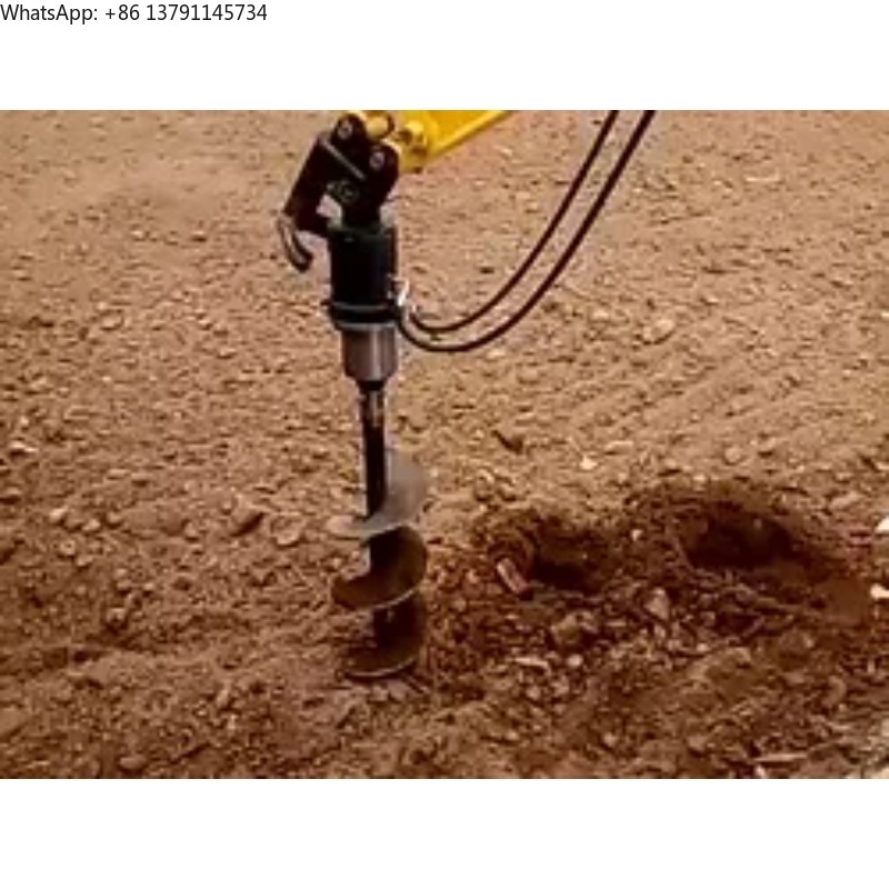 skid steer backhoe loader hydr - Post Hole Digger review and price