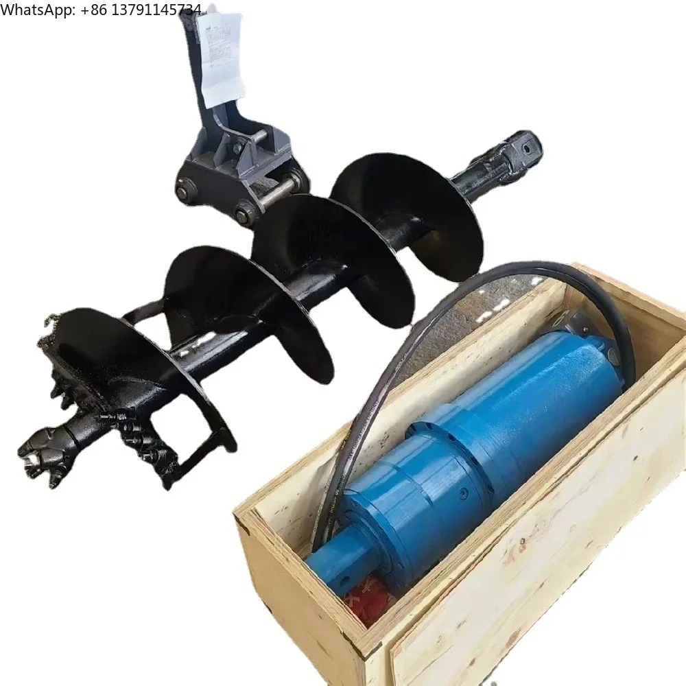 skid steer backhoe loader hydr - Post Hole Digger review and price